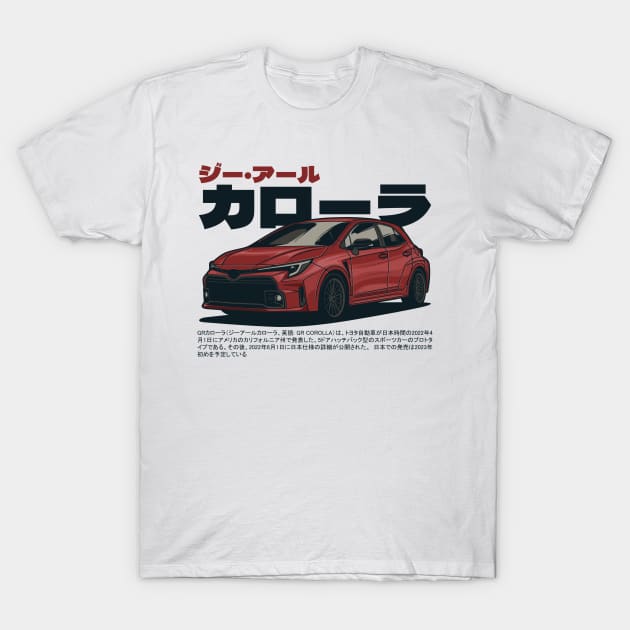 Toyota GR Corolla T-Shirt by idrdesign